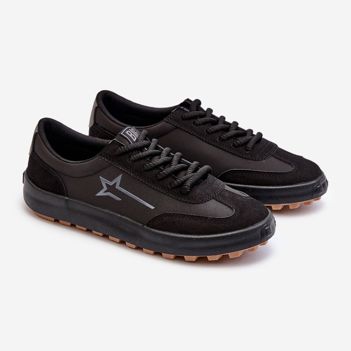 Muške niske sportske cipele Big Star NN174118 crne crna 1