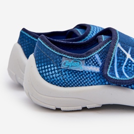 Dječje papuče Befado na čičak 974X312 Plave plava 2