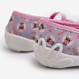 Befado 116Y325 Ružičaste balerinke ružičasta 2