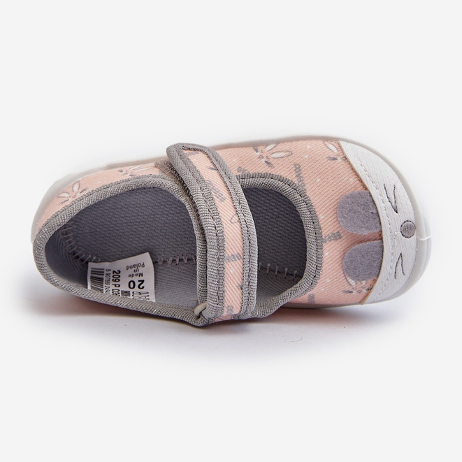 Befado Rabbit Balerina papuče 209P036 Breskva narančasta 2