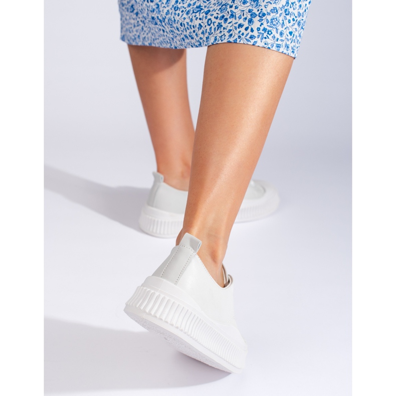 Sive ženske tenisice od ekološke kože siva 1