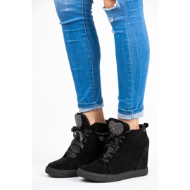 Vices New Collection Tenisice povezane vrpcom crno 1