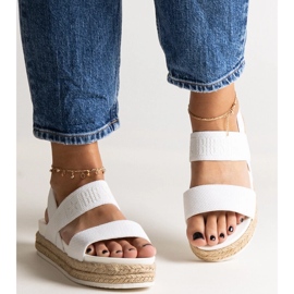 Bijele sandale Big Star LL274857 bijela 1