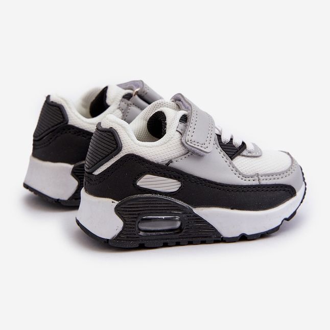 Dječje tenisice na čičak sive Krissandra siva 2