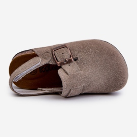 Dječje japanke na plutenoj platformi sive Vulagia siva 2