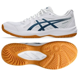 Asics Upcourt 6 M 1071A104 100 tenisice za odbojku bijela 1