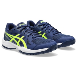 Asics Upcourt 6 Gs Jr 1074A045 400 tenisice za odbojku plava 2