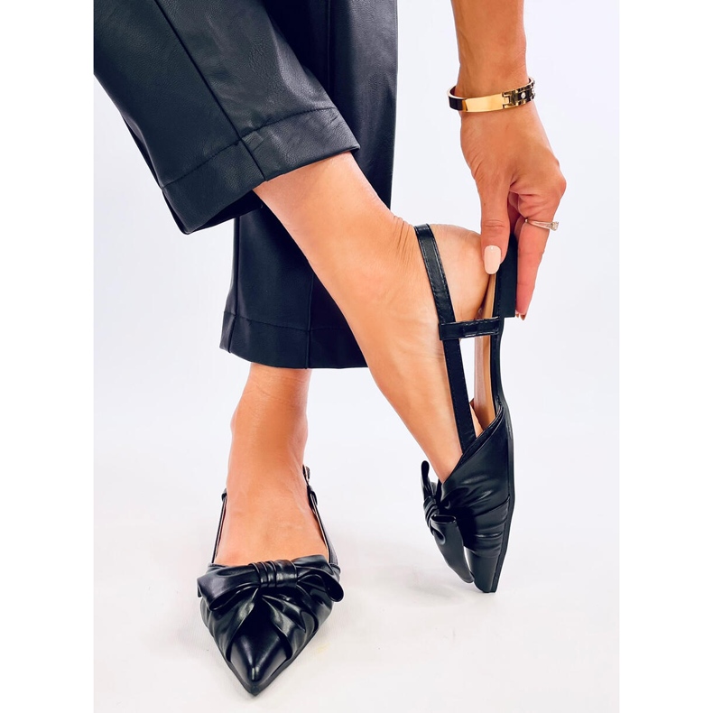 Candy crne balerinke otvorene pete crna 2