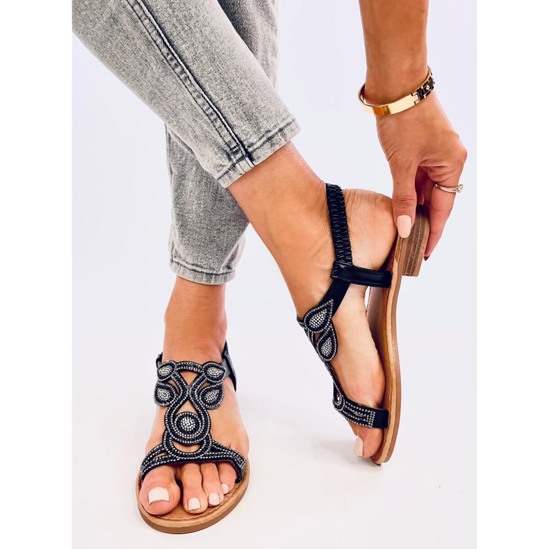 Ženske sandale Marion Black crno 2