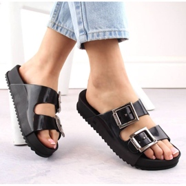 Udobne mirisne papuče Zaxy W INT2005, crne crna 1