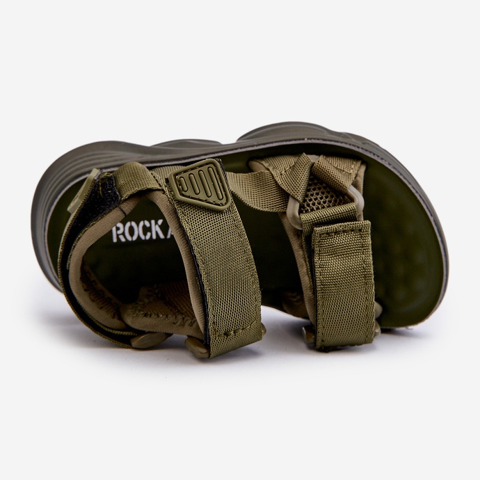 Dječje sandale s čičak kopčanjem, zelene Orretta zelena 2