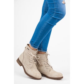 Juliet Bež gležnjače s ravnom potpeticom 2