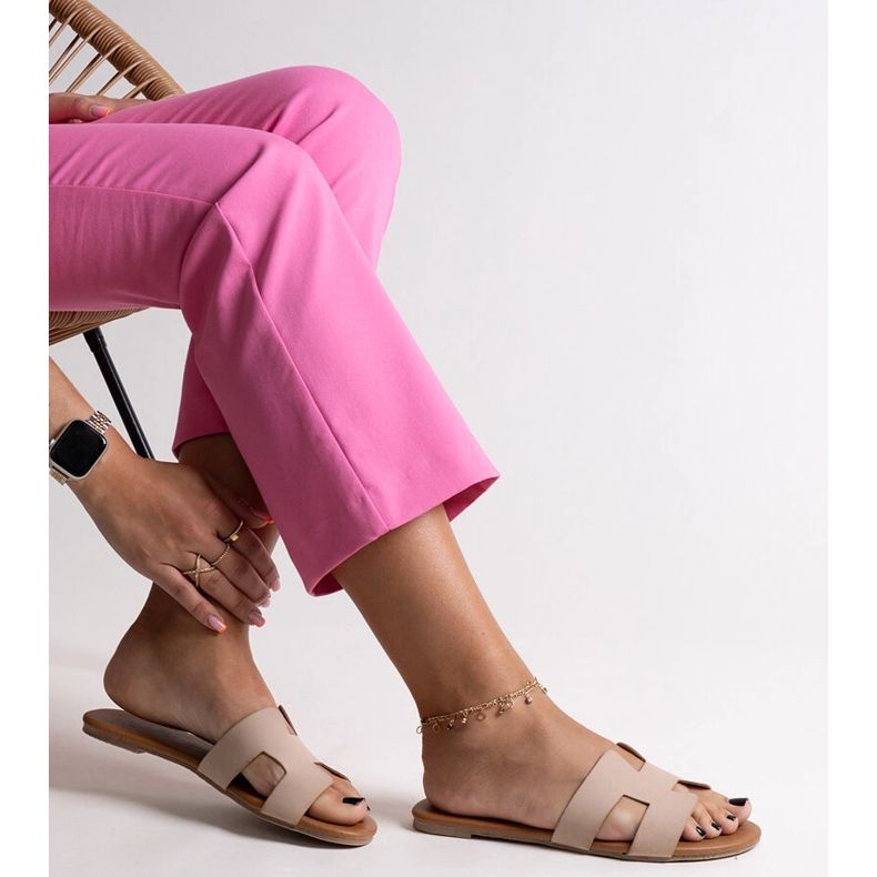 Bež klasične Juma japanke 1