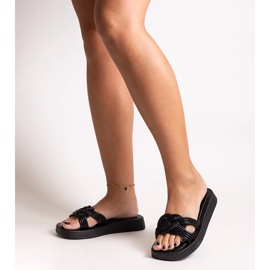 Ferrei crne gumene papuče crno 1