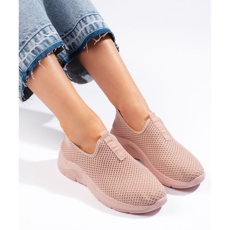 Ružičaste tekstilne tenisice ružičasta 1