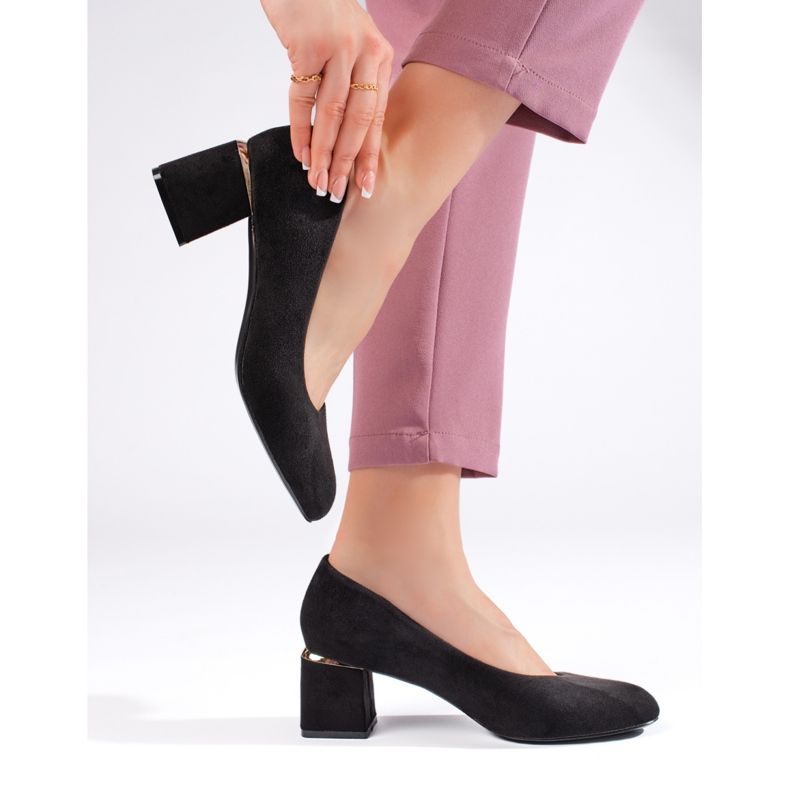 Crne štikle od antilopa crno 2