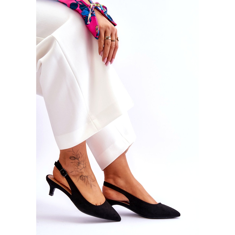 Jeeini Visoko niske cipele, crne crna 3