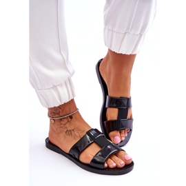 Ženski veganski flip -flops Zaxy JJ285263 crno 4