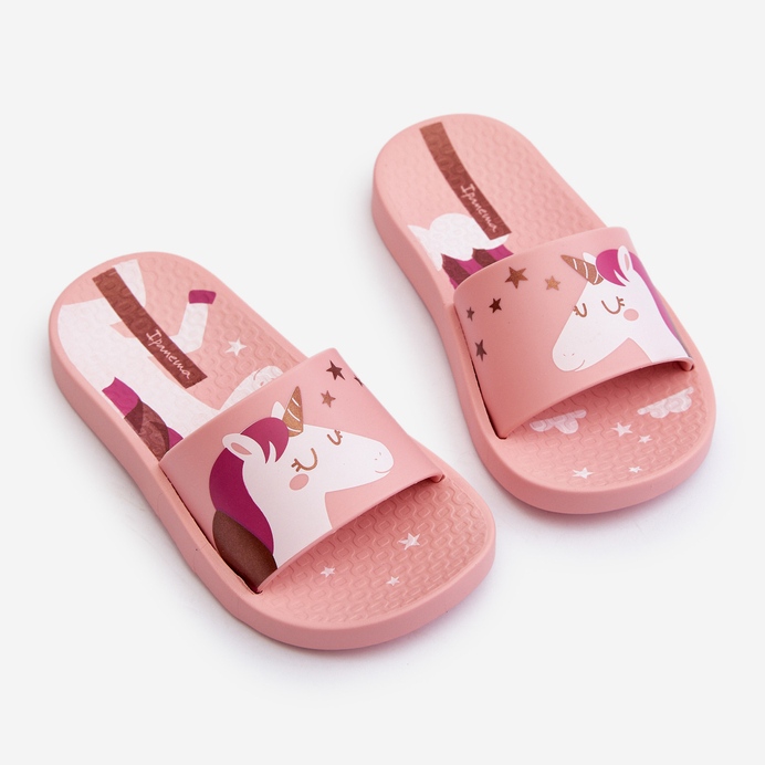 Japanke za djevojčice s jednorogom 83474 Ipanema Urban V Slide Kids Pink ružičasta 2