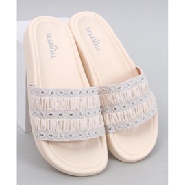 Diakis Beige ženske japanke bež 1