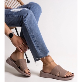 Linah smeđe tobogane na platformu smeđa 1