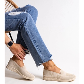 Bež Abadly slip-on tenisice 1