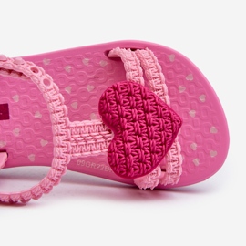 Dječje sandale sa srcem 81997 Ipanema My First Baby Pink ružičasta 2