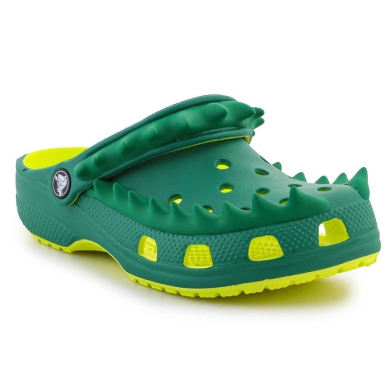 Crocs japanke Classic Spikes Clog T 210010-76U zelena 1