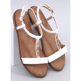 Luzzi bijele ženske sandale bijela 1