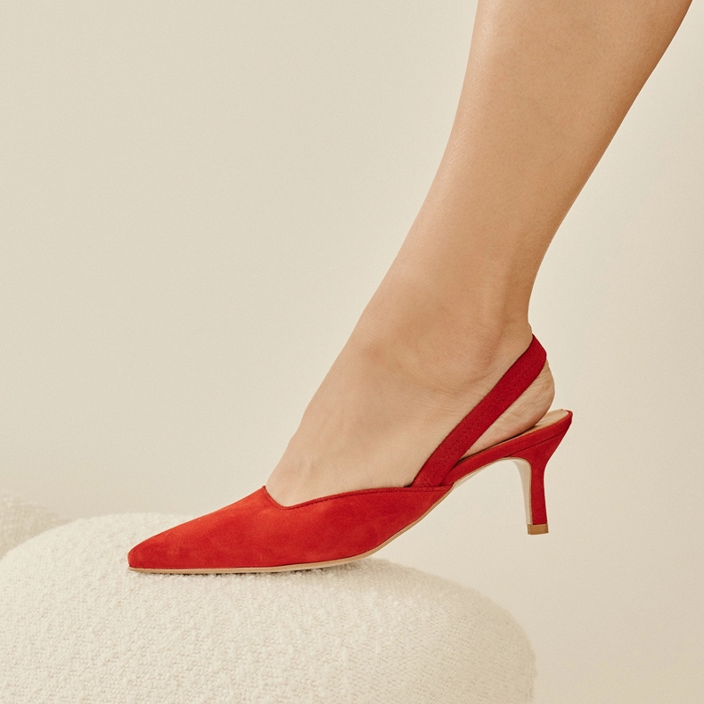 Marco Shoes Emilianove japanke crvena 2