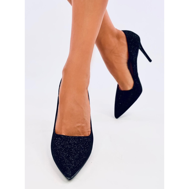 Anabelle crne ženske cipele s preljevima visoke pete crno 1