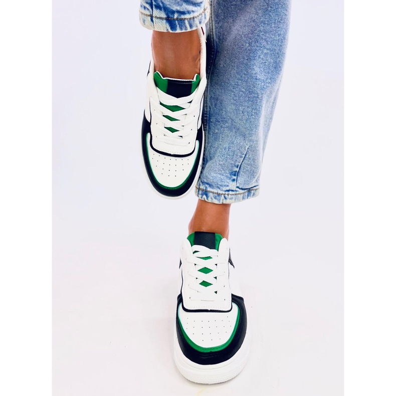 Ambar crne ženske sportske cipele bijela 1