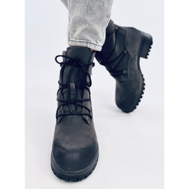 Čizme na štitniku Harbour Gris siva 1