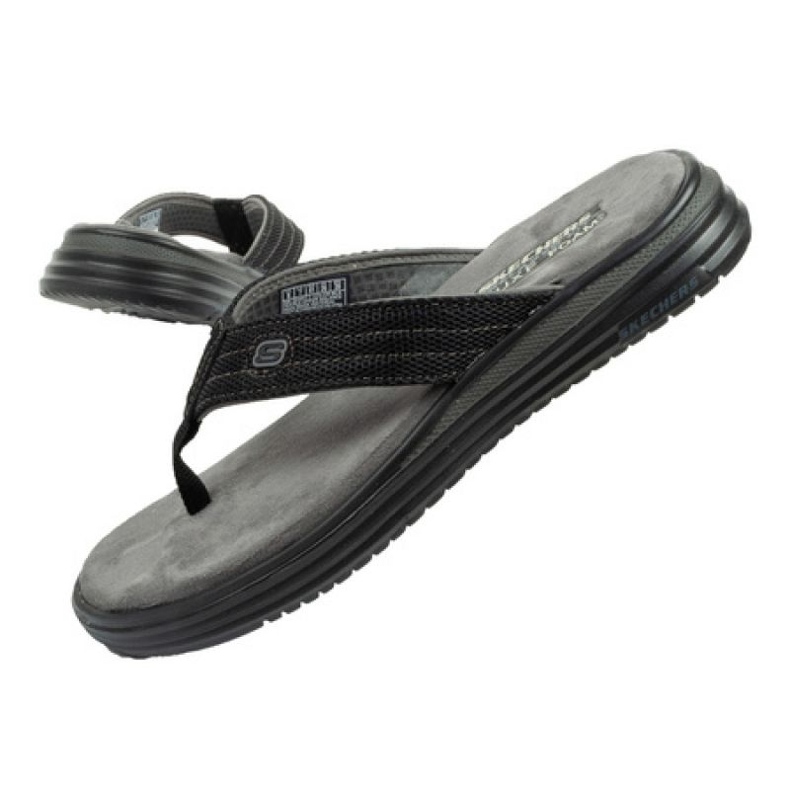 Skechers Proven M japanke 204577 Blk crna 1