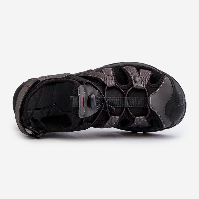 Udobne muške sandale 4FRSS24FSANM058-23S sive siva 1