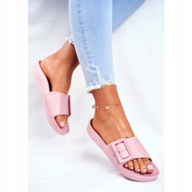 Ženske papuče Big Star s kopčom ružičaste FF274A387 ružičasta 4