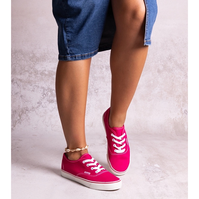 Ružičaste klasične Erla tenisice ružičasta 1