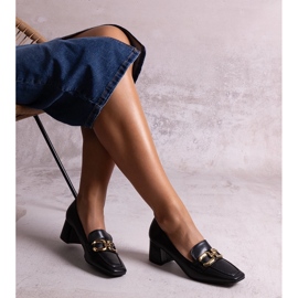 Crne cipele s četvrtastim vrhom iz Alhene crna 1