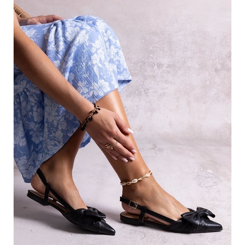 Balerinke sa špicastim vrhom i Barira mašnom crno 1