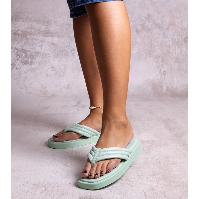 Zelene Shishal ravne japanke zelena 1