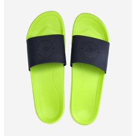 Muške japanke 4FMM00FFLIM047A-45S Zelene crno 2