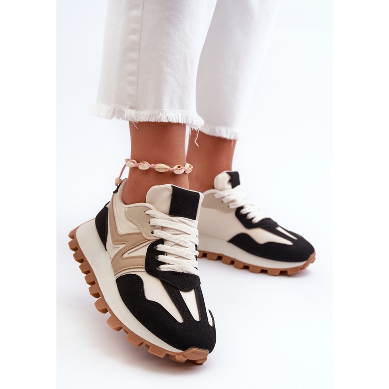 Ženske crne sportske cipele Kalelia tenisice crna 2