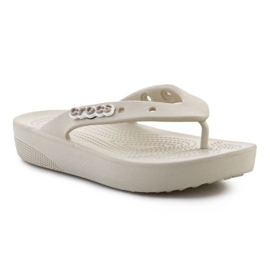 Crocs Classic Platform Flip 207714-2Y2 japanke bež 1