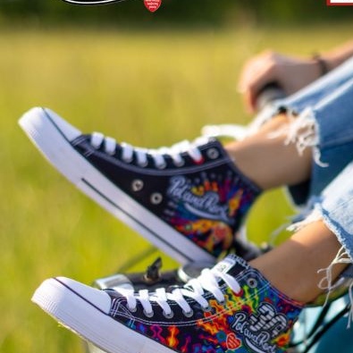 Ženske tenisice - 30. Pol 'and'Rock x Big Star OO274A700 - Predbilježba crna 2