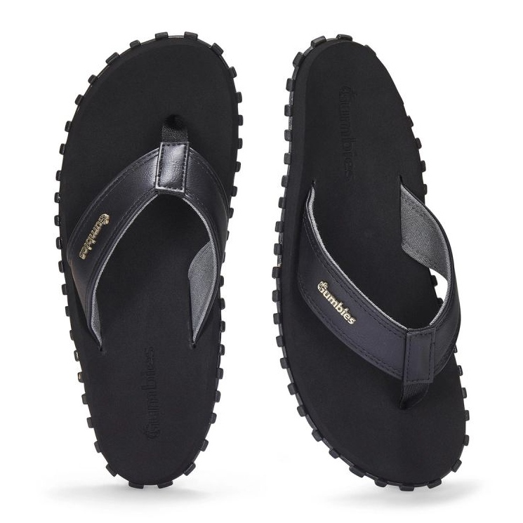 Gumbies Vegovert Flip-Flops GU-FFVEG001 japanke crna 2