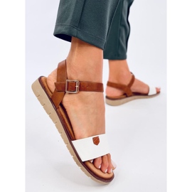 Almera bijele ženske sandale bijela 2