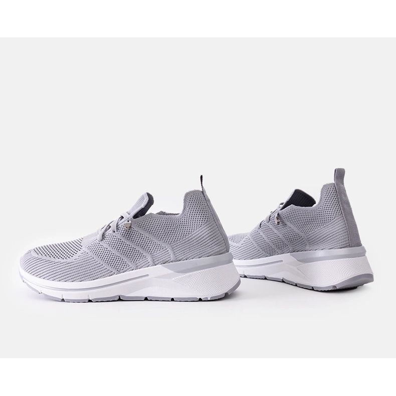 Sive Gaberla slip-on tenisice siva 1