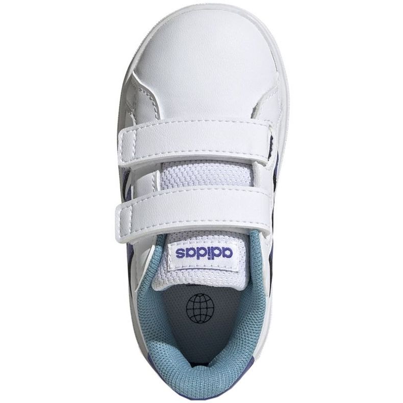 Adidas Grand Court Lifestyle Hook and Loop HP8919 cipele bijela 1