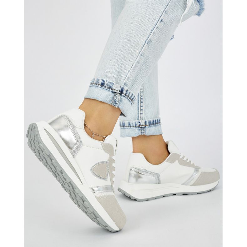 Ženske bijele sportske cipele bijela 2