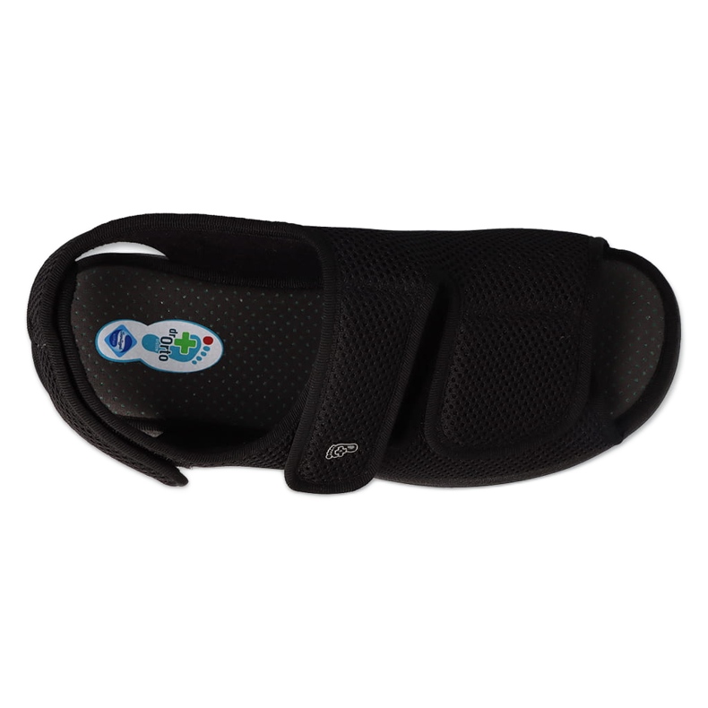 Dr.ORTO Befado muške sandale na čičak, pu 077M001, crne crno 3